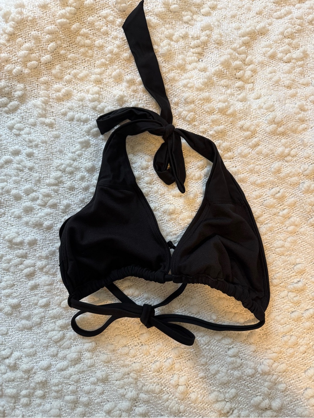 Garage Black Bikini Top